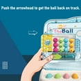 thumbnail image 3 of Kids Track Ball Game Machine, Interactive Educational Puzzle Toy Con Rolling Ball Challenge, Para Edades de 4,5,6,7,8 Sala de Juegos Familiares, 3 of 7