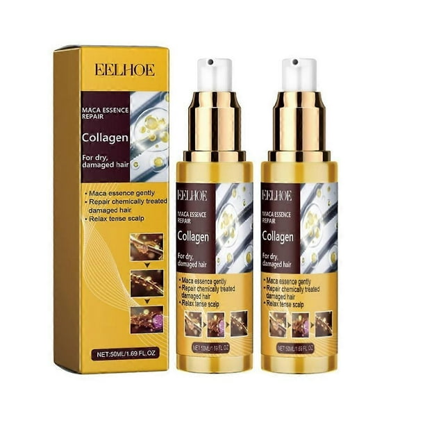 2X Collagen Repair Hair Essential Oil, Collagen Hair Treatment Deep Repair,for Hair