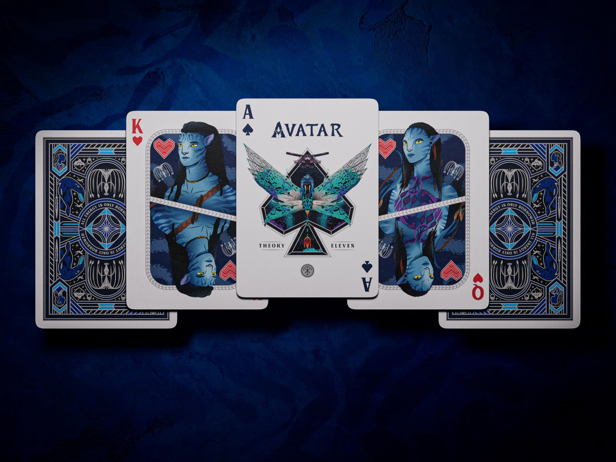 theory11 Avatar Premium Playing Cards Officially Licensed Collectible Deck, Poker Size, Luxury Foil Tuck Case