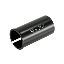 Unique Bargains Bicycle Bike Seat Post Tube Adapter Aluminium Alloy Black 27.2 to 30.0mm