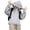 Grey, variant on Unisex Shark Tooth Hoodie Pullover Loose Long Sleeve Oversized Hooded Sweatshirt for Men Women Cute Streetwear Tops with Pocket S‑XXL