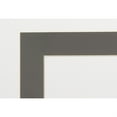 thumbnail image 3 of BrandtWorks Miroir Mural Moderne Mat Charbon 29,5 x 19,5 Po BM071S, 3 of 3