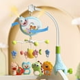 thumbnail image 6 of Qocolhg Crib Mobile with Music and Lights, Baby Mobiles for Cribs,Nursery Musical Mobile for Bassinets Toys Hanging Girls Boys,Pack and Play Space Portable Animal Mobile Hanger Arm Clip On Attachment, 6 of 8