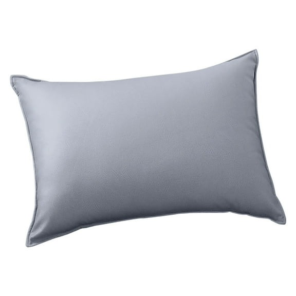 chaungfeng Modern Solid Color Cushion Soft Pillow Cover for Hair and Skin, Outdoor Water Proof Rectangle Pillow Cover Luxury Standard Hidden Zipper,Wrinkle Resistant Soft 20x12 Inches