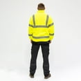 thumbnail image 3 of Timco - Hi-Visibility Fleece Jacket - Yellow (Size Medium - 1 Each), 3 of 5