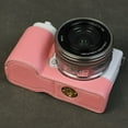 thumbnail image 3 of GadgetCom Camera Half Case Compatible with Sony Alpha ZV-E10 ZVE10 , Anti-Slip PU Leather Shell Protective Cover, 3 of 3