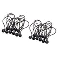 thumbnail image 1 of 2 Piezas De Elástica Fijas Cordones Con Dosel Negro Cintas De Sujeción Correa De Fijación, 1 of 9