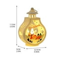 thumbnail image 3 of WEGFTDUOP Christmas Wind Lights Candle Holders Decorative Small Night Lights Ornaments Decorations Props Gifts For The Elderly, 3 of 6
