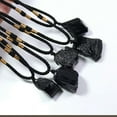 thumbnail image 5 of EOEMY Natural Black Tourmaline Quartz Crystal Pendant Healing Energy Gemstone Necklace, 5 of 9