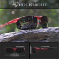 thumbnail image 3 of Gafas de Sol ROCKNIGHT UV400 Polarizadas para Hombre, Montura Roja, 3 of 6