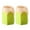 Light Green, variant on Sylvtty 2 Pcs Pencil Head Shape Pen Holder Desktop Pen Storage Box Multi-functional Makeup Brush Organizer for Classroom Home Office Supplies