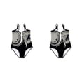 thumbnail image 4 of Naiovety Últimas declaraciones de moda - Oferta Los mejores trajes de baño para mujeres Traje de baño modesto de poliéster ligero Traje de blanco s,1 2piezas, 4 of 6