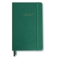 thumbnail image 2 of Minimalism Art, Premium Hard Cover Notebook Journal, X-Large Size, Master A4 8.3" x 11.4", 186 Numbered Pages, Gusseted Pocket, Ribbon Bookmark, Extra Thick Ink-Proof Paper 120gsm (Dotted, Green), 2 of 9