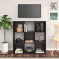 thumbnail image 6 of ClosetMaid 9 Cube Wood Stackable Bookcase Display Shelf Organizer, Espresso, 6 of 6
