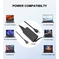 thumbnail image 4 of Cargador STLIERT de 65 W con punta cuadrada para Lenovo Thinkpad T470 T470S T460 T460S T450 T440 T440S T440P T560 T540P E440 E450 E540 E550 E560 G50 Z50 Yoga 370 460, 4 of 7