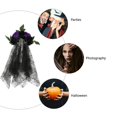 thumbnail image 3 of 1Pc Decorative Hairband Party Headband Hair Buckle Rose Flower Hair Accessory, 3 of 3