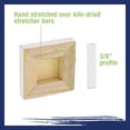thumbnail image 4 of U.S. Art Supply 3" x 3" Mini Professional Primed Stretched Canvas 12-Mini Canvases, 4 of 6