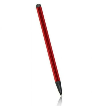 Capacitive and Resistive Red Stylus for Jitterbug Smart3 Phone - Pen Touch Compact Lightweight O3A Compatible With Lively Jitterbug Smart 3 Model