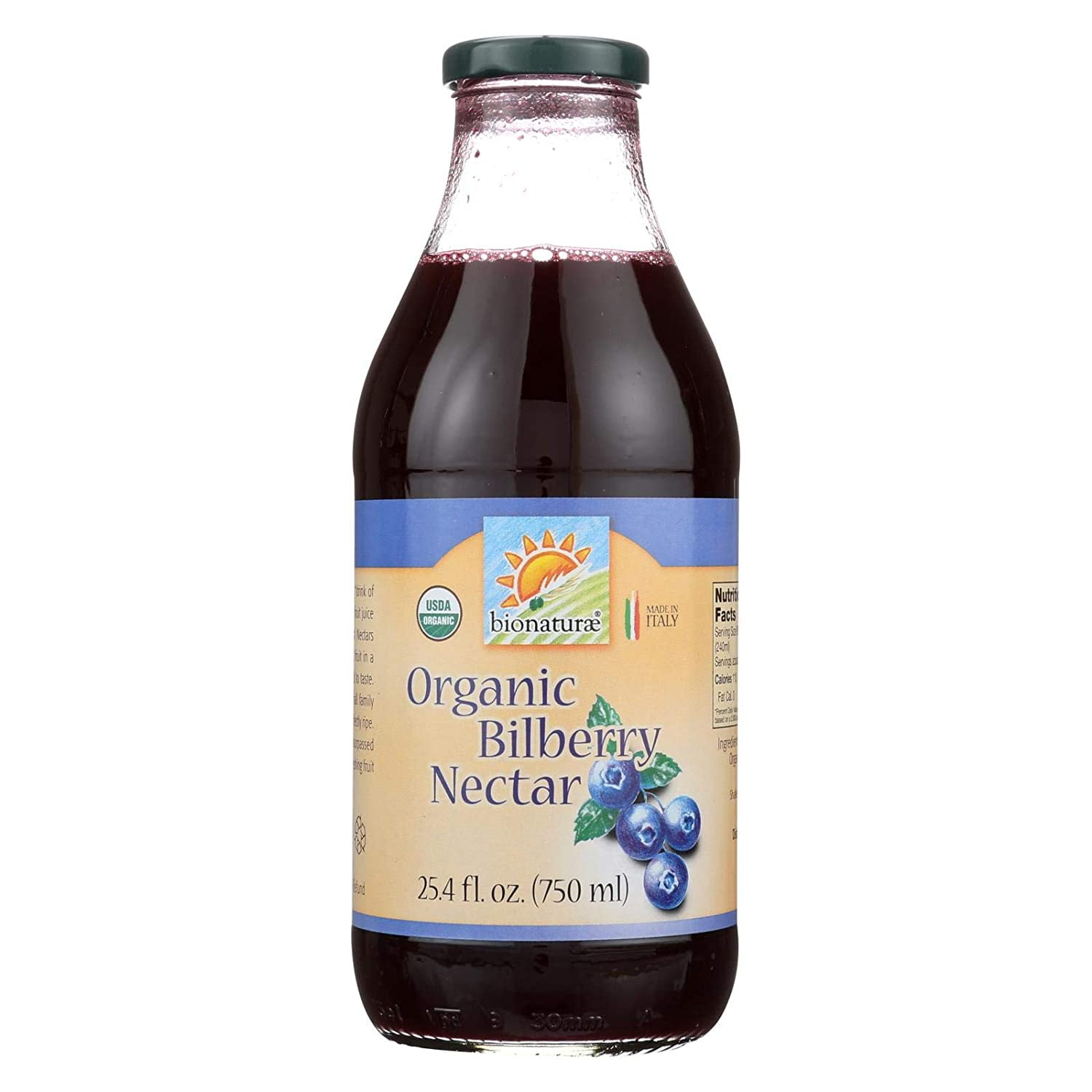 Bionaturae, Nectar Bilberry Organic, 25.4 Fl Oz (6 pack)