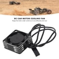 thumbnail image 3 of Ventilador de Refrigeración Para Motor de Coche RC, Ventilador de Disipación de Calor Esc Sen Escobillas de Aleacio de Aluminio Ligero para la Mayoría de Los Coches RC RC, 3 of 7