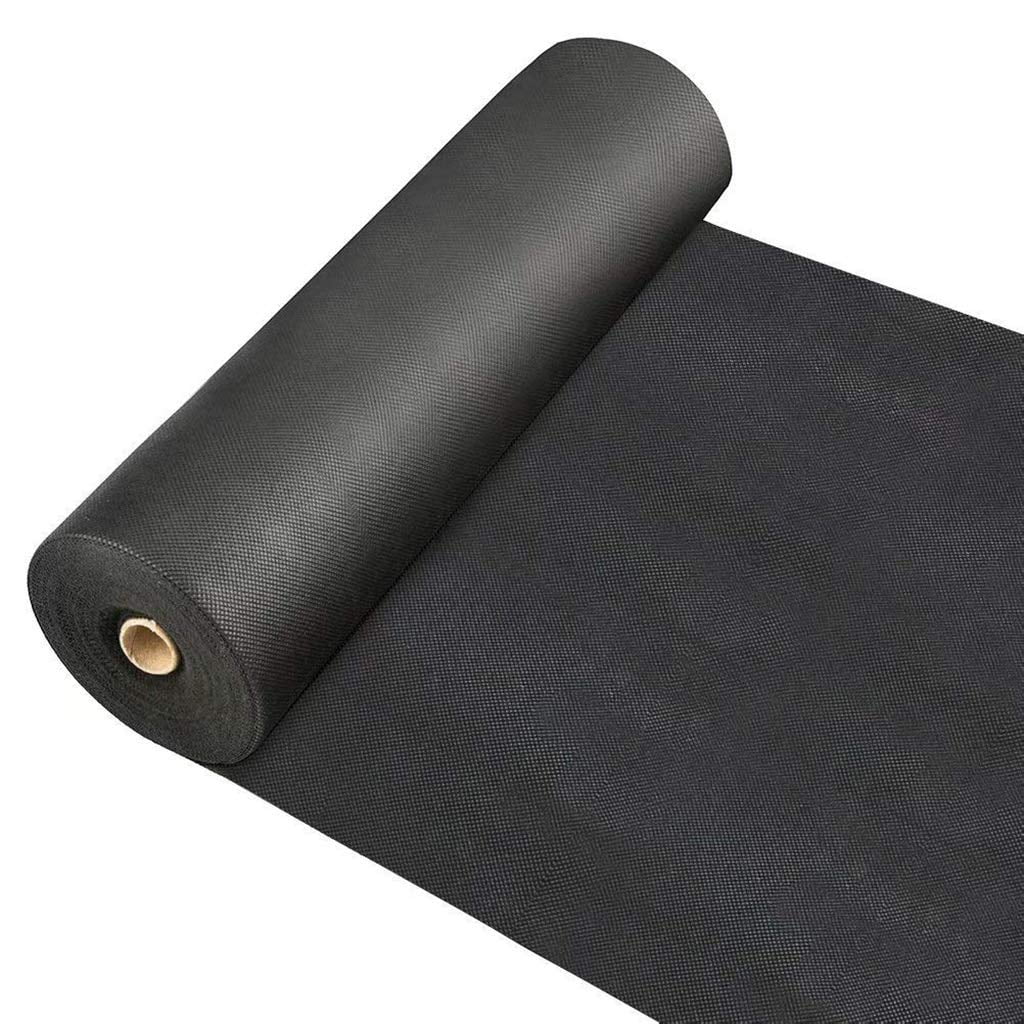 AK TRADING CO. Premium Thick Weed Barrier Landscape Fabric - Weed Blocker - Garden Fabric Roll - Commercial Weed Control Fabric with UV Protection (3 feet x 50 feet)