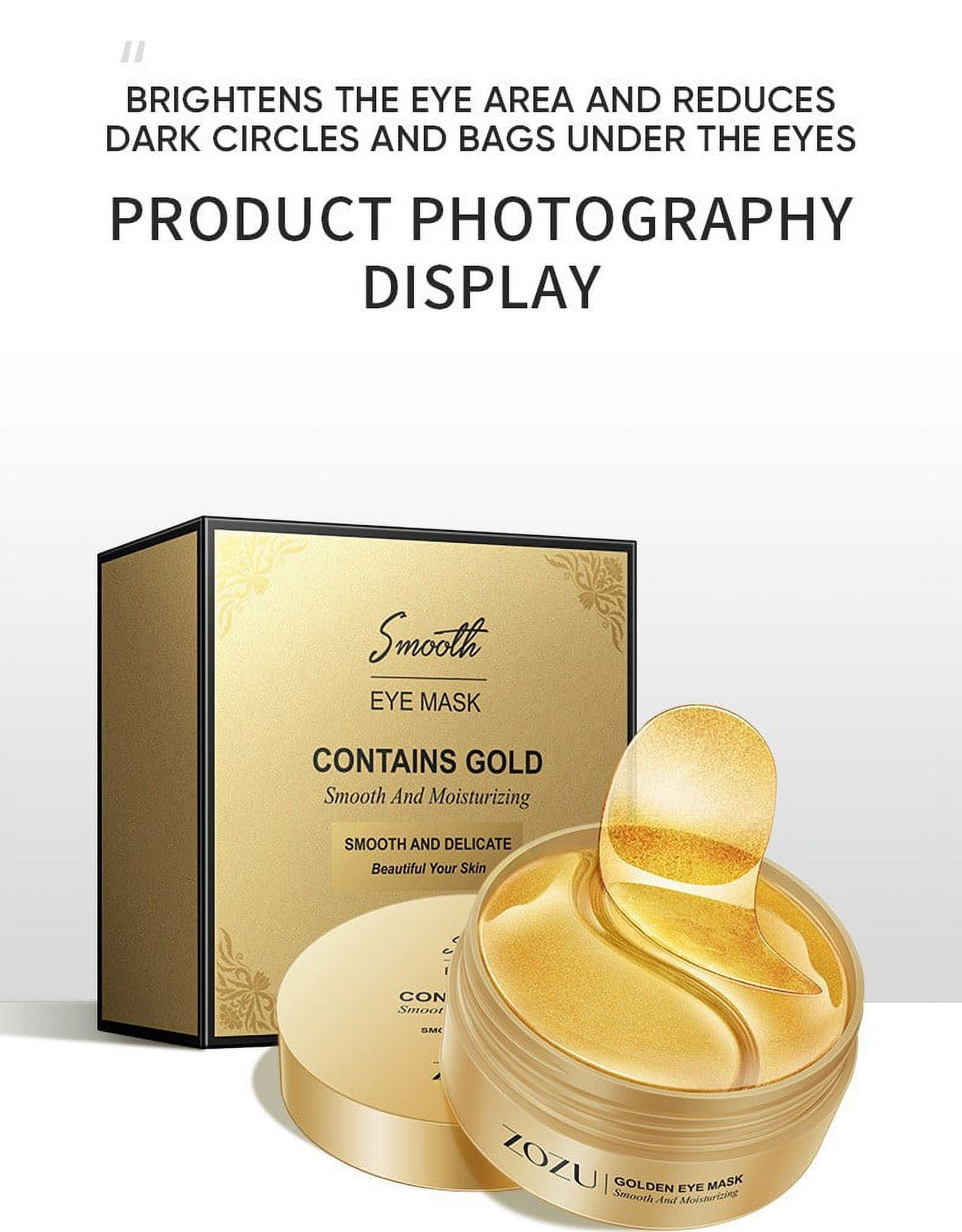 Gzwccvsn 24k Gold Under Eye Patches, Collagen Eye Skin Care