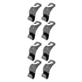 thumbnail image 4 of Speravity Paquete de 4 ganchos para reposacabezas de automóvil, portátil, desmontable, 2 en 1, asiento trasero, juguete, bolsa de compras, cartera, Type2 NO2 Speravity CBP254229, 4 of 5