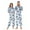 W113, variant on joogoo Irises Flowers Unisex Adults Onesies Pajamas Jumpsuits L