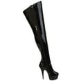 thumbnail image 3 of DELIGHT-3010, 5 3/4" Stiletto Heel Thigh Boot, 3 of 5