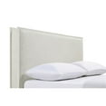 thumbnail image 3 of Pemberly Row Tête de Lit Moderne en Tissu 46,5 Pouces x 65 Pouces Grand Lit / Lit Double, Beige Sable, 3 of 9