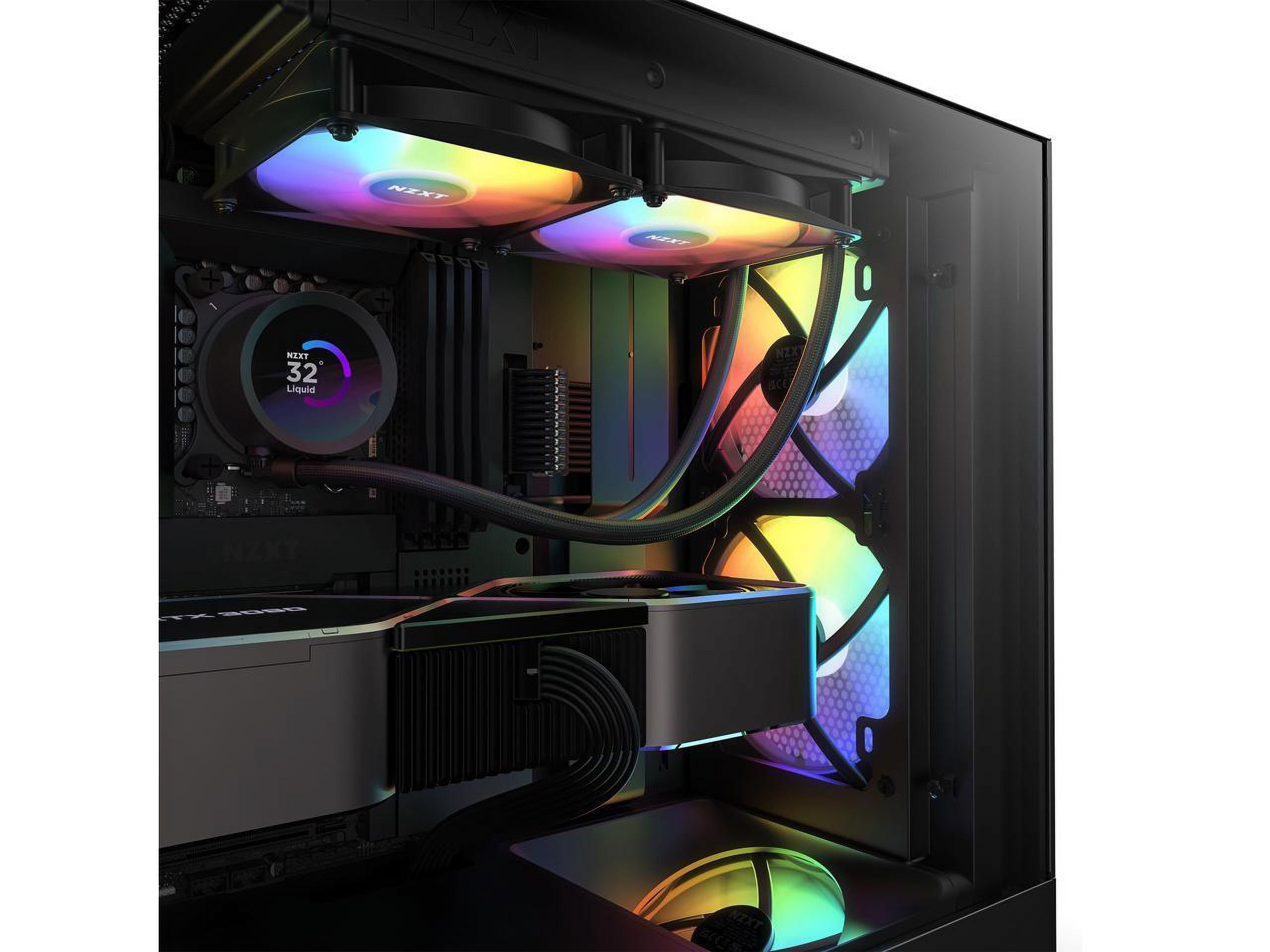 Amazon.com: NZXT F120 RGB – 120mm RGB PWM PC Fan – High