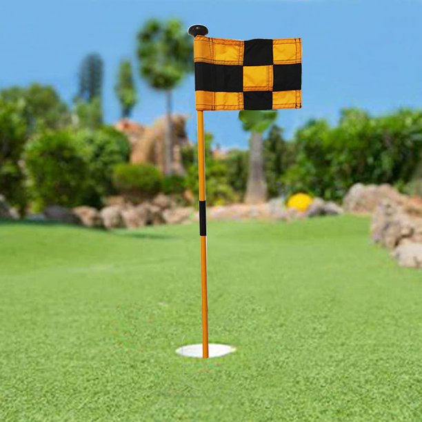 Archer Golf Flagpole Detachable Multifunction Plastic Backyard Practice