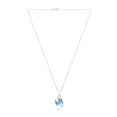 thumbnail image 5 of Juego de aretes y cadena con dije corte DeArt ZVEZDA plata mexicana ley .925 Aurora Boreal, 5 of 5