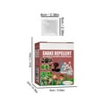 thumbnail image 3 of Snake Repellent Pouches - 10 Pack Natural Plant-Based Snake Deterrent for Outdoors & Indoors, Long Lasting Pest Control for Yard, Garden, Camping, and Fishing, 3 of 9