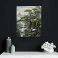thumbnail image 4 of JEUXUS The Red by The Pine Tree on The Poster Decorative Painting Canvas Wall Art Living Room Posters Bedroom Painting, 4 of 4