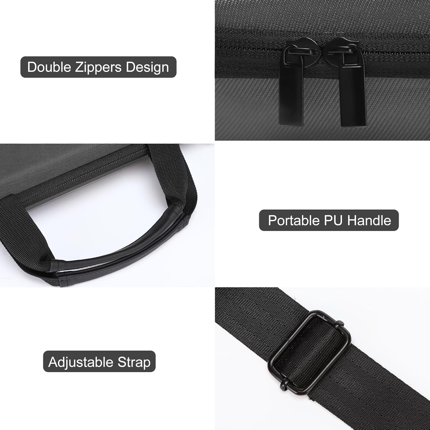 MOSISO Hard Shell Laptop Case for Men Women,15-15.6 inch Computer Bag Compatible with MacBook, HP, Dell, Lenovo, Asus, Notebook,13.3 inch Laptop Bag with Front Pocket & Shoulder Strap