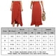 thumbnail image 2 of Falda casual Falda drapeada irregular Falda maxi asimétrica para mujer Fiesta de verano FLhrweasw Para estrenar, 2 of 7