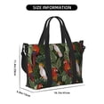 thumbnail image 2 of Travel Duffle Bag Edgy Cute Parrot Plant Travel Tote Bags Carry on Luggage Waterproof Weekender Bags with Top Handle Adjustable Shoulde Strap for Travel Gym, 2 of 5