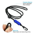 thumbnail image 4 of Uxcell Neck Lanyard Badge Lanyards Adjustable Long Strap Card Holder Keychains Blue, 4 of 7