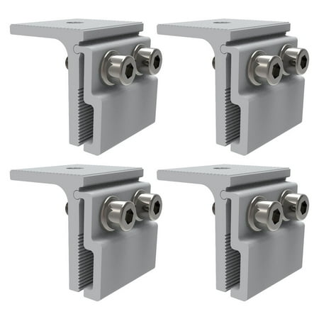 

1/4Pcs Standing seam clamp Roof seam clamp Sheet seam clamp Mounting Solar Pv
