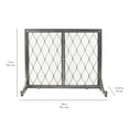 thumbnail image 6 of Pleasant Hearth FA628S Stonewall Steel Fireplace Screen, 6 of 8