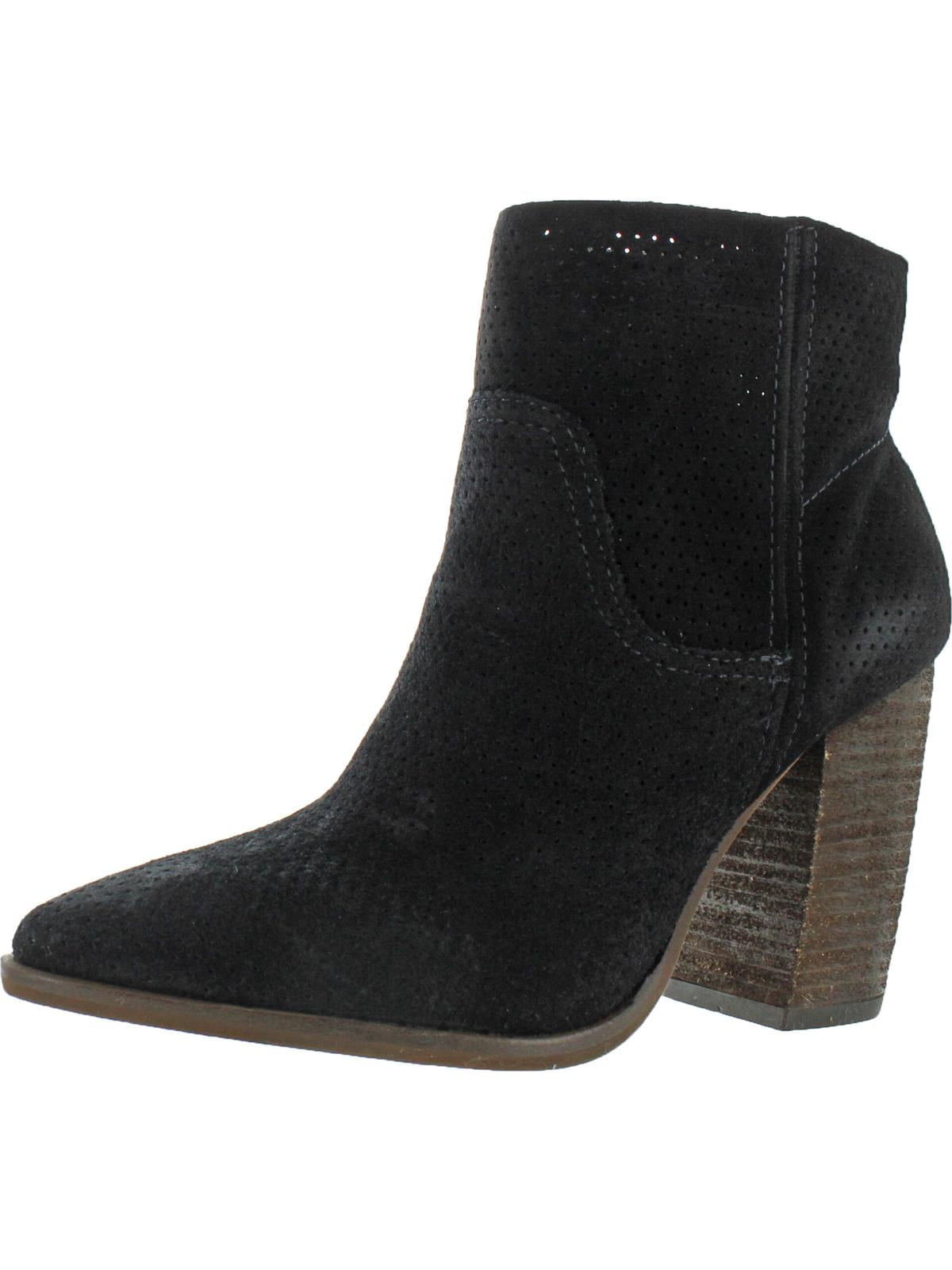 vince camuto black ankle boots