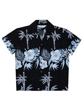 Black Alvish Big Boys Shirts Tops Walmart Com - black hawaiian shirt roblox