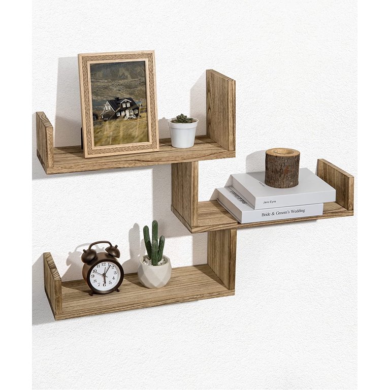 Corner Shelf Wall Mounted Wall Corner Shelves Wooden Storage - Temu