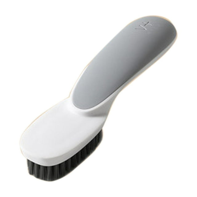 White Shoe Cleaning Brush That Doesnt Damage The Shoe Soft And Hard Bristles For Home Use Multifunctional In White Color