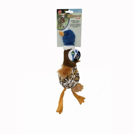 UPC: 0077234057339 | SPOT Skinneeez Plus Stuffing Free Duck Plush Dog Toy  15