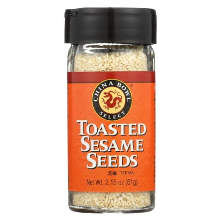 China Bowl - Toasted Sesame Seeds - 2.25 oz. (Best Way To Toast Sesame Seeds)