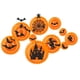 thumbnail image 2 of Adornos colgantes de Halloween, decoraciones de Halloween, 28 adornos de flores de papel de Halloween, abanico de flores de papel hueco de panal, abanico de copos de nieve, suministros para fiestas de, 2 of 6