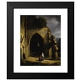 thumbnail image 2 of Francois Barthélémy Augustin Desmoulins 15x18 Black Modern Framed Museum Art Print Titled - Ancestral Grounds (1829), 2 of 5