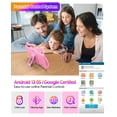 thumbnail image 2 of Tableta para Niños, Tableta Android 13 de 7 Pulgadas, CPU de Cuatro Núcleos, 4GB(2G+2G)RAM+32GB ROM, 1024 x 600 IPS, WiFi, Bluetooth（rosa）, 2 of 9
